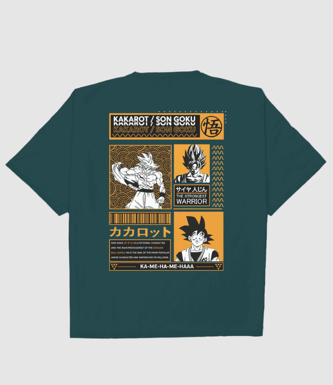 Kakarot Ultra Instinct - Warrior Mode Oversized Tee - Image 6