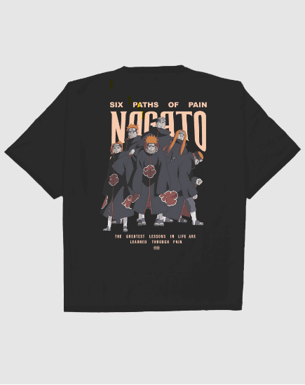 Six Paths of Pain - Nagato Oversized Tee - Image 2