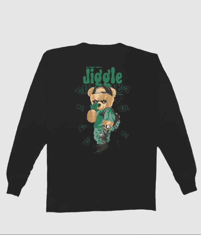 Jiggle & Fold - Streetwear Bear Edition SweatShirt - Image 2