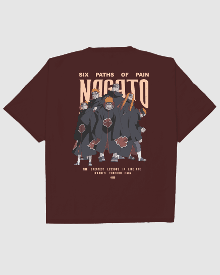 Six Paths of Pain - Nagato Oversized Tee - Image 10