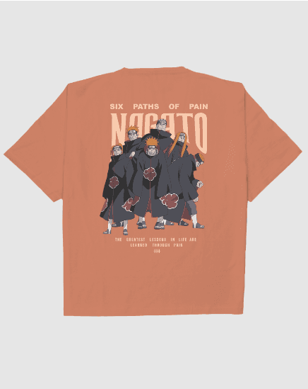 Six Paths of Pain - Nagato Oversized Tee - Image 8