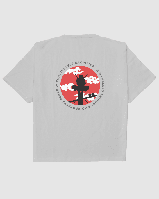 Walk Your Own Path - Itachi Oversized Tee - Image 4