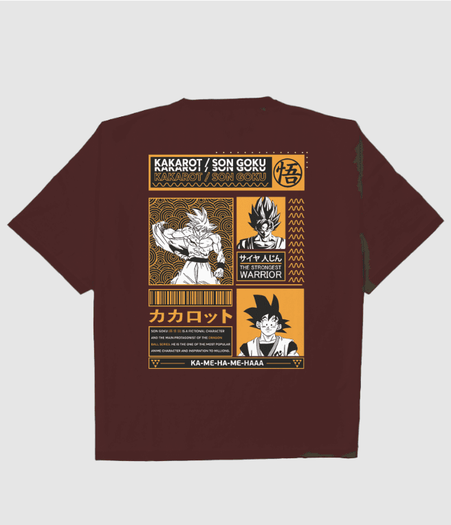 Kakarot Ultra Instinct - Warrior Mode Oversized Tee - Image 4