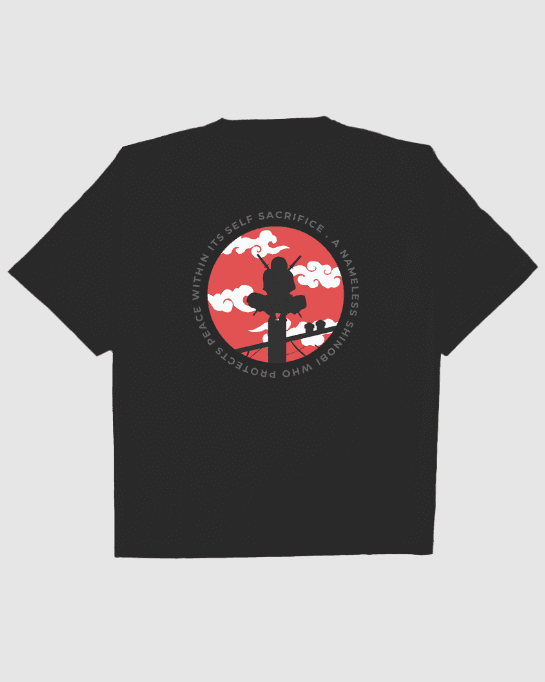 Walk Your Own Path - Itachi Oversized Tee - Image 2